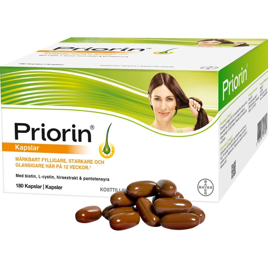 Priorin Kapslar 180 st