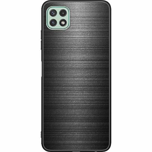Samsung Galaxy A22 5G Svart Skal Brushed Metal