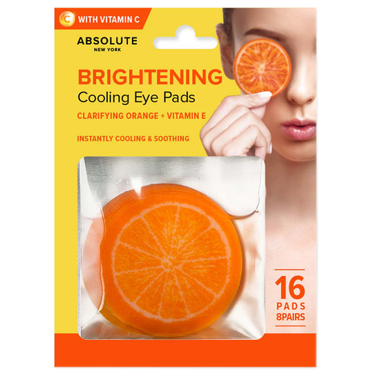 Brightening Eye Pad Orange 16pcs, 16 pcs Absolute New York Ögon