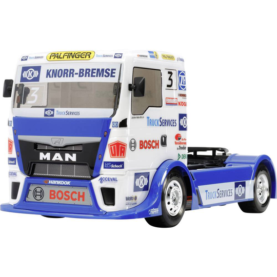 Tamiya TT-01E Racing Truck Team Hahn Racing Borst motor 1:14 RC Modellastbil Elektrisk Lastbil Fyrhjulsdrift (4WD) Bygg