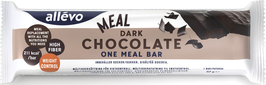 Allévo One Meal Dark Chocolate bar 57 g
