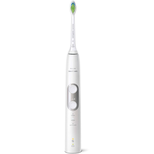 Elektrisk tandborste PHILIPS Sonicare ProtectiveClean HX6877/34, 62000 slag/min, 3 program, 2 huvuden, vit