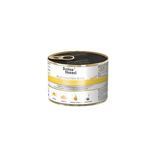 Dolina Noteci JUNIOR SMALL BREED RICH IN CHICKEN stomach and liver 185g VEAL