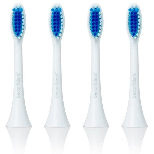 Sonic Tandborsthuvud 4-pack Regular vit