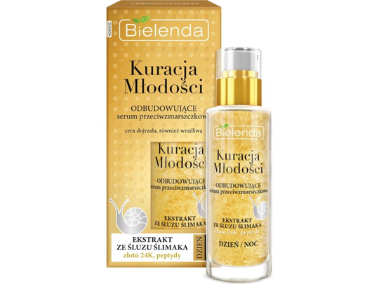 BIELENDA Youth Traetment Antiwrinkle Rebuilding Serum Snail Slime Extract 30ml