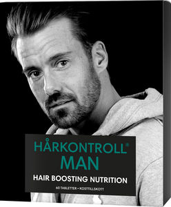 Hårkontroll Man Hair Boosting Nutrition 60 st