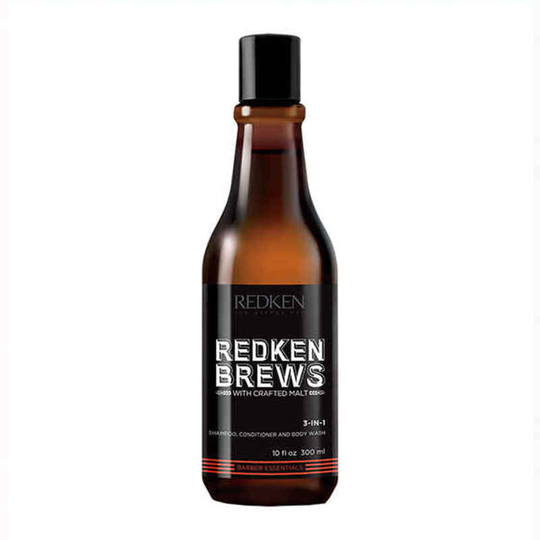 Schampo, balsam och duschgel Redken Brews (300 ml)