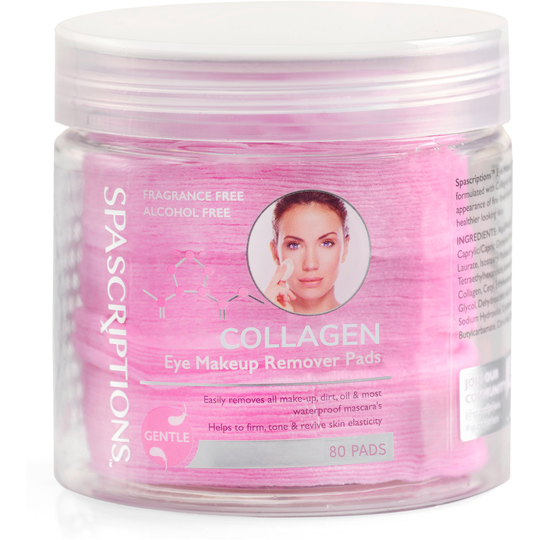 SpaScriptions Collagen Eye Makeup Remover Pads
