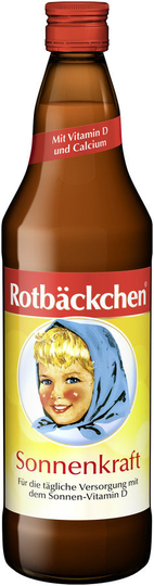 Röda kinder solkraft, 750ml