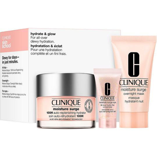 Hydrate And Glow Set, Clinique Set / Boxar