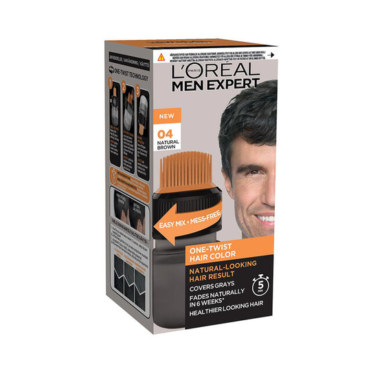Men Expert One-Twist Haircolor Natural Brown