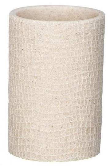 badrumskopp Jordnöt 7 x 10,5 cm polyresin beige