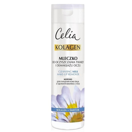 CELIA Collagen ansiktsrengöringslotion och ögonmakeup remover 200ml takfönster