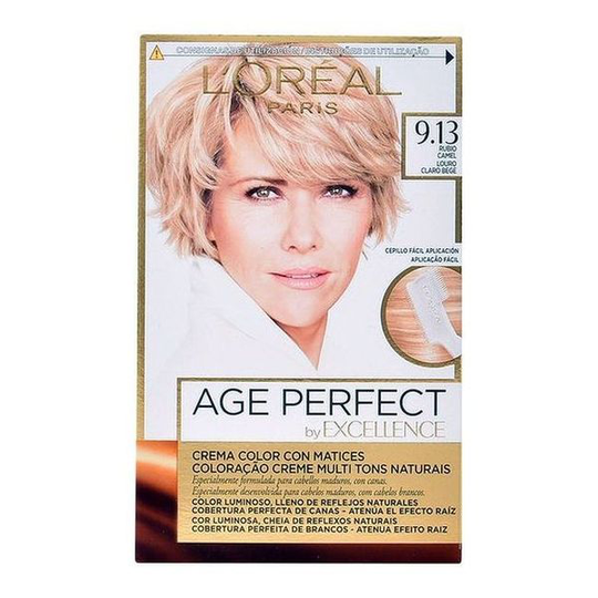 Permanent Anti-Ageing färg Excellence Age Perfect L'Oreal Make Up Blont