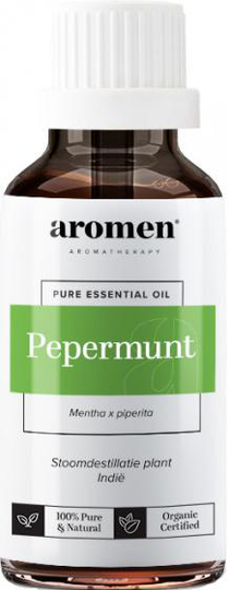 pepparmynta eterisk olja ekologisk 10 ml transparent