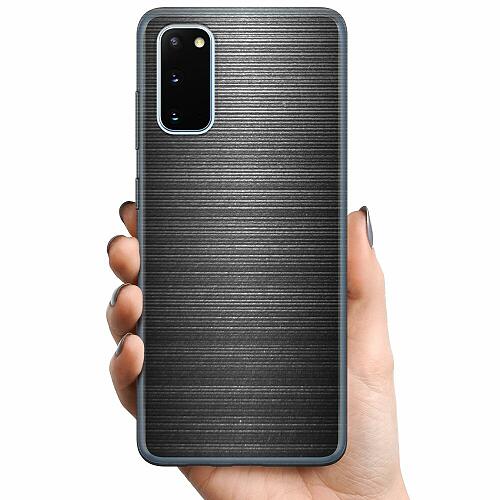 Samsung Galaxy S20 TPU Mobilskal Brushed Metal