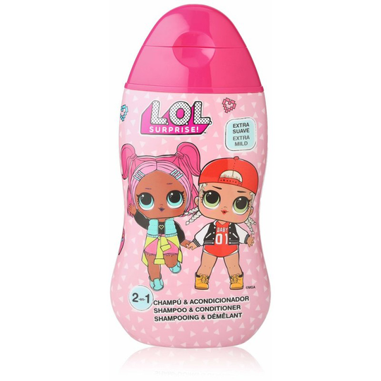 2-i-1 schampo och balsam LOL Surprise! (400 ml)