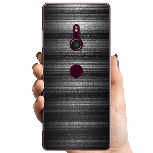 Sony Xperia XZ3 TPU Mobilskal Brushed Metal