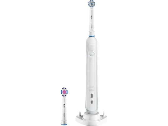 Oral-B Toothbrush PRO 900 Sensi Ultrathin Rechargeable, For adults, Operating time 7 days min, Number of brush heads included 2, Number of teeth brus