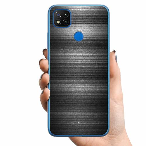 Xiaomi Redmi 9C TPU Mobilskal Brushed Metal