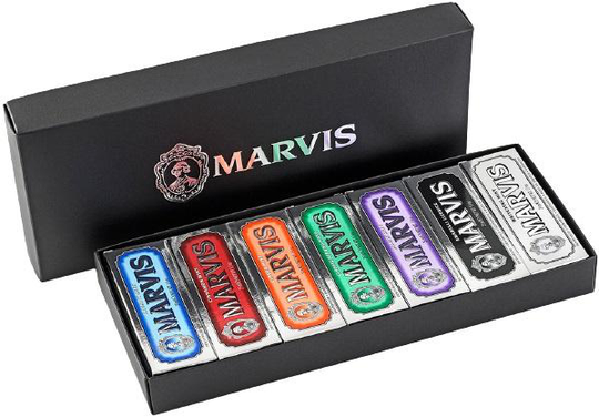 tandkräm 7 Smaker Box 25 ml 7-delar