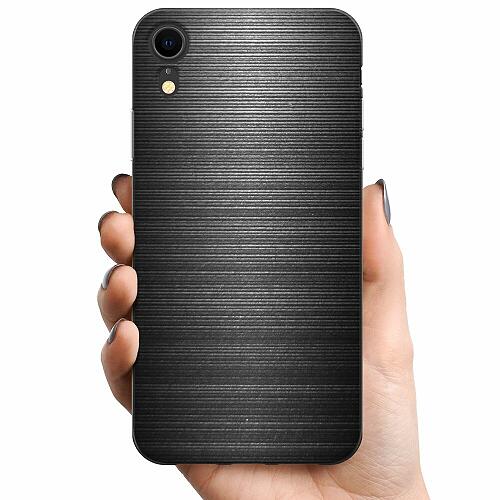 iPhone XR TPU Mobilskal Brushed Metal
