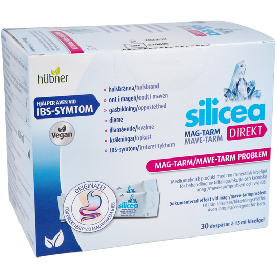 Silicea Mag-Tarm Direkt 15ml 30 st