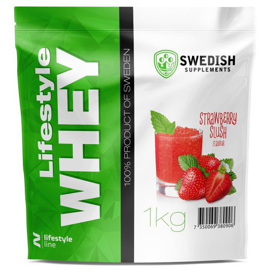 Swedish Supplements Lifestyle Whey Protein - Strawberry Slush 1000 g