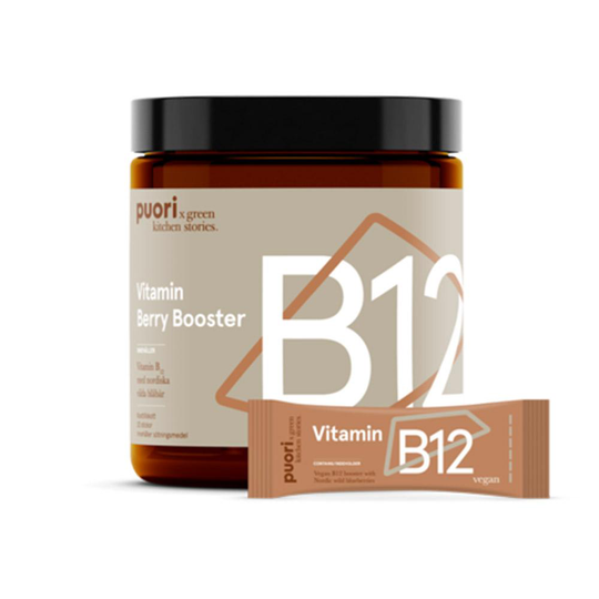 Puori B12 Berry Booster, 20 doser