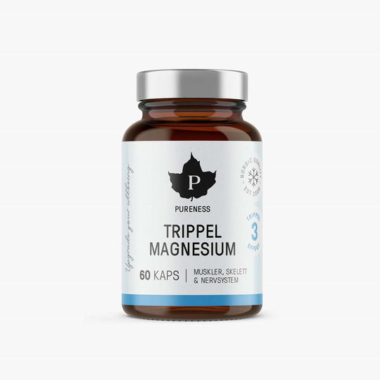 Trippel Magnesium, 60 caps, Kosttillskott