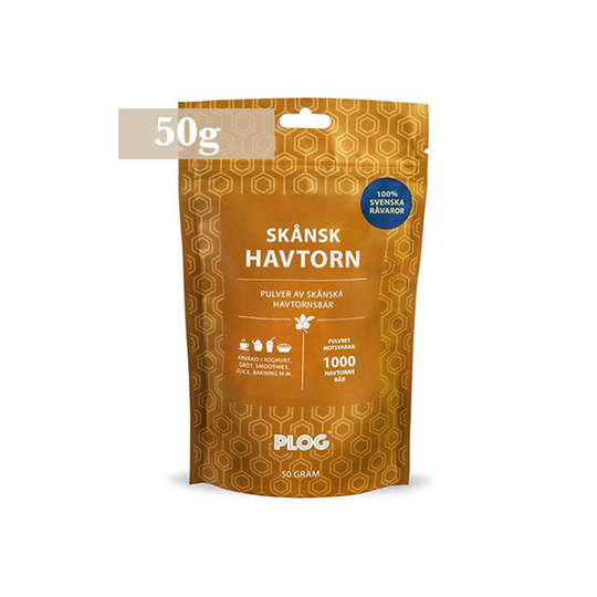 PLOG Skånsk Havtorn, 50g pulver