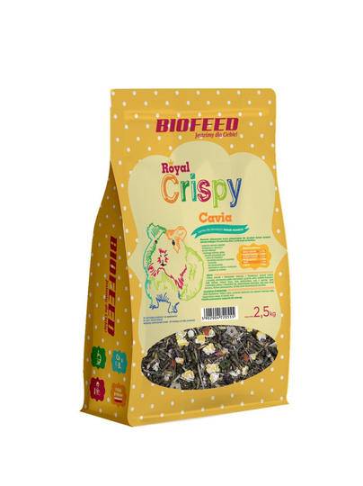Biofeed Royal Crispy Cavia 2.5kg - För marsvin