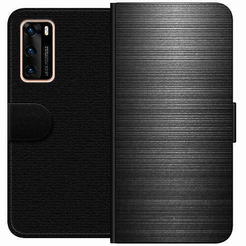 Huawei P40 Plånboksfodral Brushed Metal