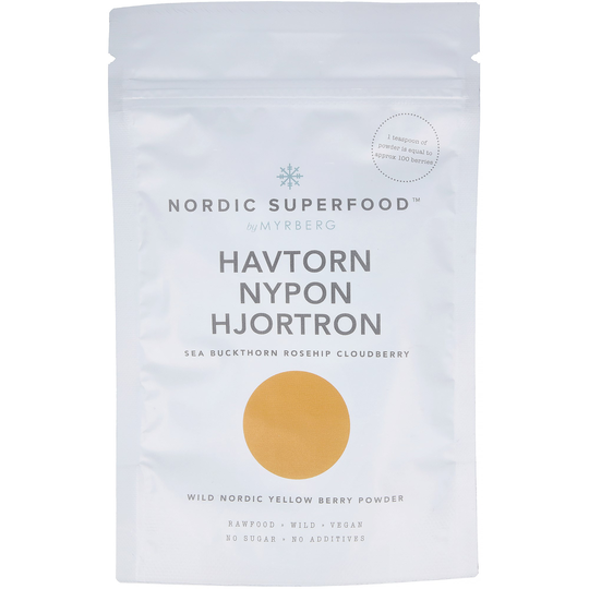 Nordic Superfood by Myrberg Yellow Havtorn, Nypon, Hjortron