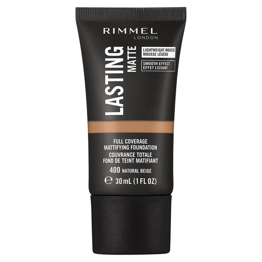 Rimmel Lasting Matte Foundation 400 Natural Beige