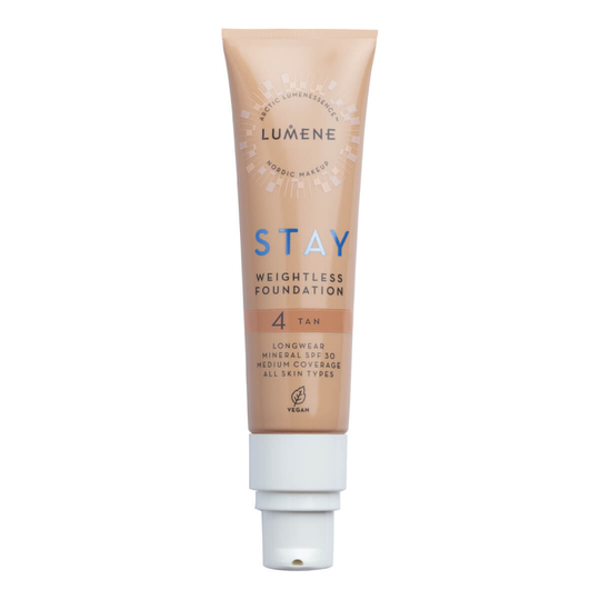 Lumene Stay Weightless Foundation SPF 30 4 Tan