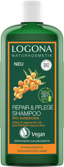 Logona Repair & Care Schampo Ekologisk Havtorn, 250ml