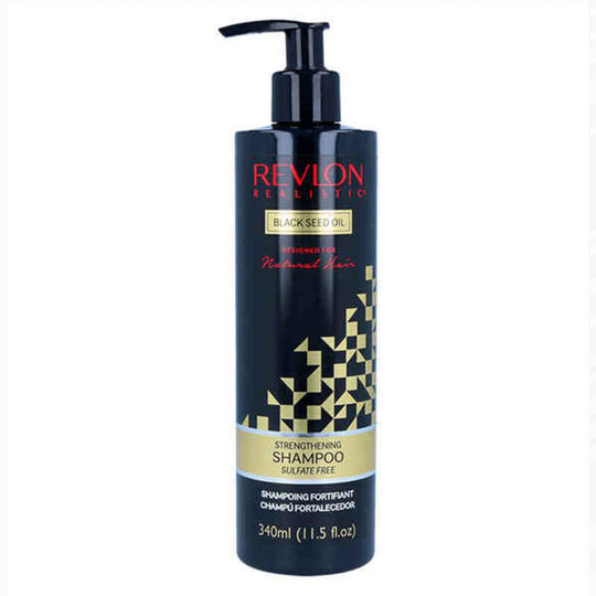 Schampo och balsam Real Black Seed Strength Revlon (340 ml)