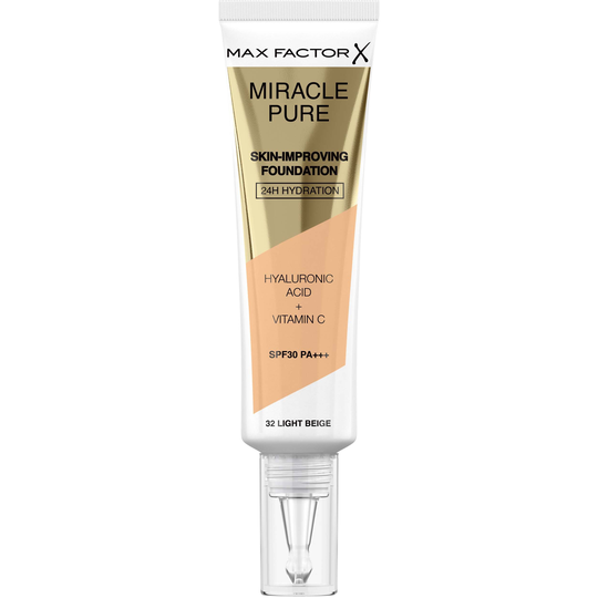 Max Factor Miracle Pure Skin-Improving Foundation 32 Light Beige