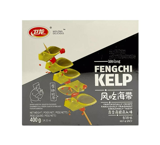 Fengchi Kelp Spicy Strips 400g FCHD Wei Long Kina