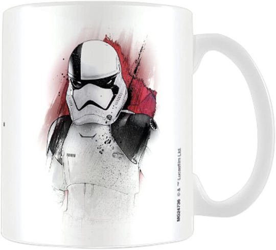 Star Wars: The Last Jedi Brush Stroke Trooper Mug