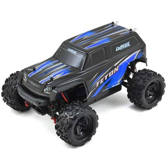 Traxxas LaTrax Teton Blå Borst motor 1:18 RC modellbil Elektrisk Monstertruck Fyrhjulsdrift (4WD) 100% RtR 2,4 GHz inkl. batteri, laddare och sändarbatterier