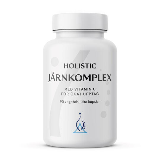 Holistic Järnkomplex 25 mg 90 kapslar