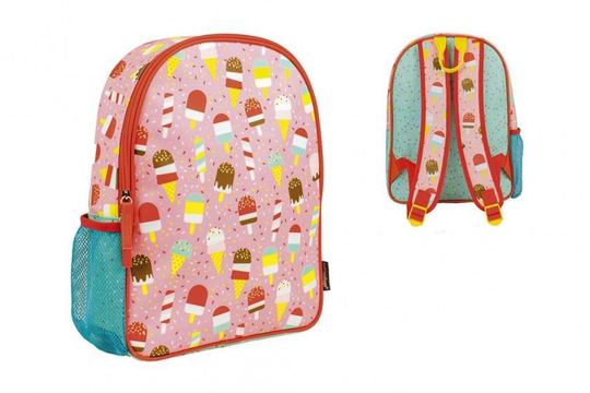 ryggsäck ijsjes 35,6 x 26,7 x 10 cm rosa 9 liter
