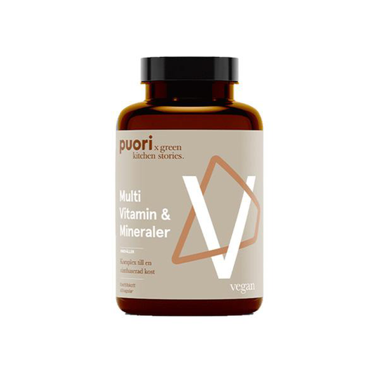 Puori V Multi Vitamin & Mineraler, 60 kapslar