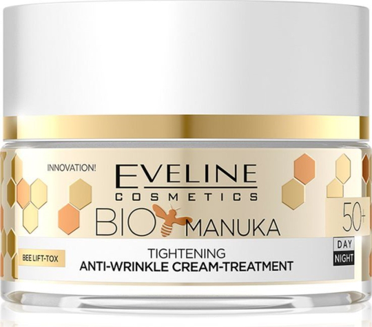 Eveline Face Cream Bio Manuka Day And Night Cream 50+ anti-wrinkle 50ml