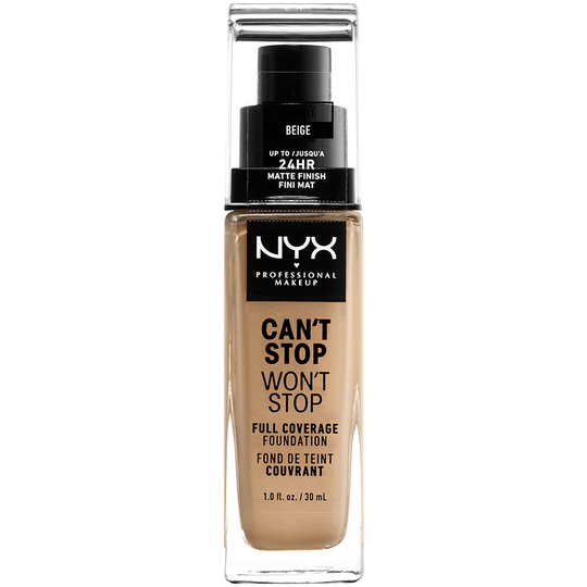 NYX PROFESSIONAL MAKEUP Can't Stop Won't Stop Foundation Beige