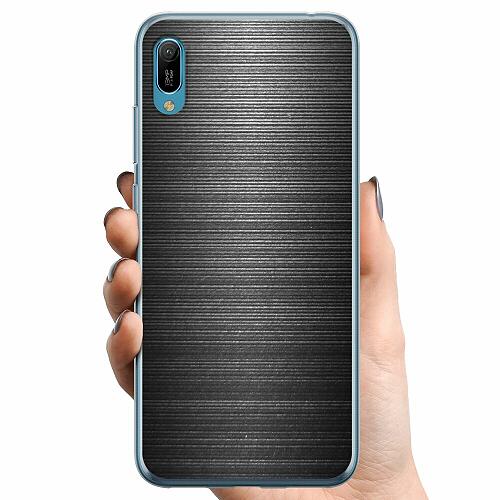 Huawei Y6 Pro 2019 TPU Mobilskal Brushed Metal