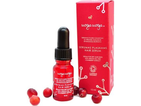 Uoga uoga Strengthening serum for dry hair ends with argan oil, 10 ml