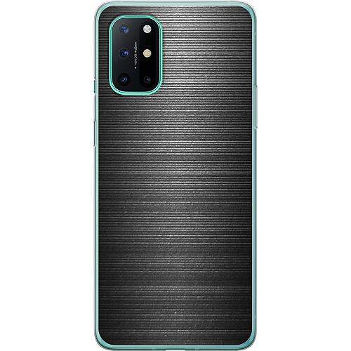 OnePlus 8T Genomskinligt Skal Brushed Metal